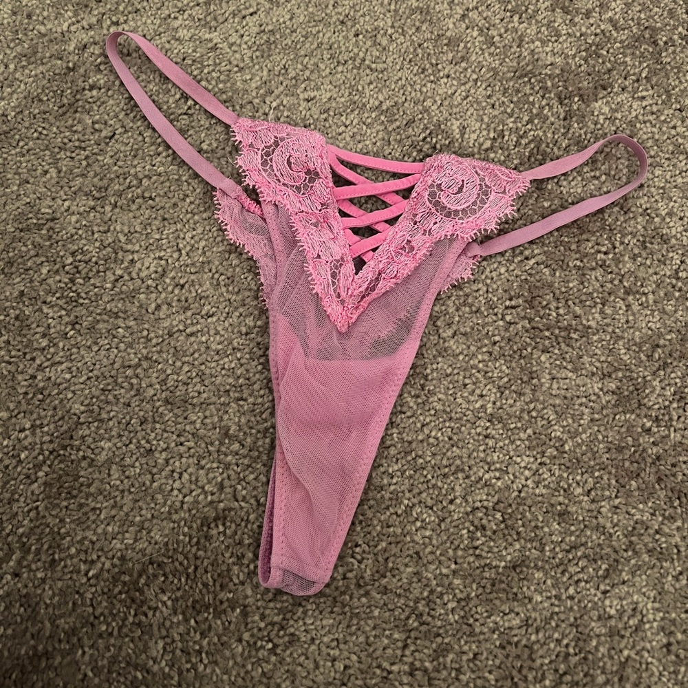 victorias secret pink panties